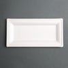 Fiesta Compostable Bagasse Rectangular Plates 258mm (Pack of 50) - FC539  Fiesta   