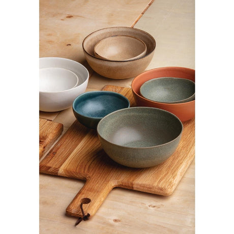 Olympia Build-a-Bowl Deep Bowls Blue 110mm (Pack of 12) - FC718 Bowls Olympia