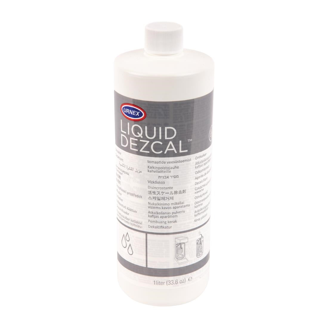 Urnex Dezcal Activated Scale Remover Liquid Concentrate 1Ltr - CX508  Urnex   