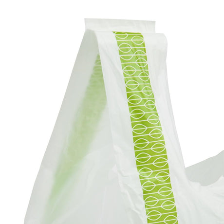 Vegware Compostable PLA Carrier Bags Medium (Pack of 500) - FC892  Vegware   