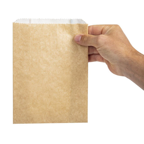 Vegware Compostable Therma Paper Hot Food Bags 229 x 165mm (Pack of 500) - FC899  Vegware   