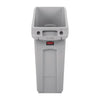 Rubbermaid Slim Jim Under-Counter Bin Grey 49Ltr - FC924  Slim Jim   