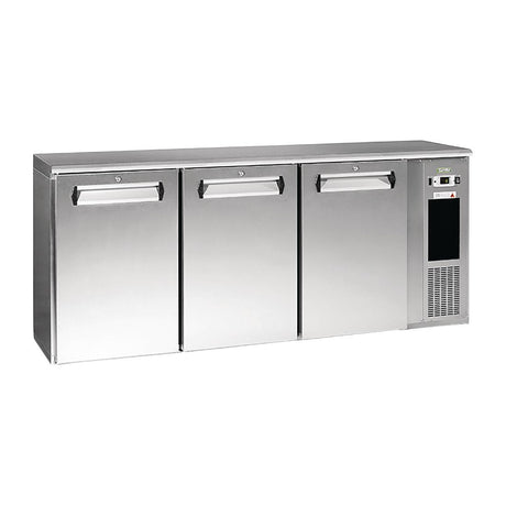 Gamko E3 Under Counter Bottle Cooler 3 Sliding Doors 537 Ltr | E3/222MUCS84 Gamko