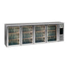 E3 4 x glass door undercounter bottle cooler | E3/2222GMUCS84 Gamko