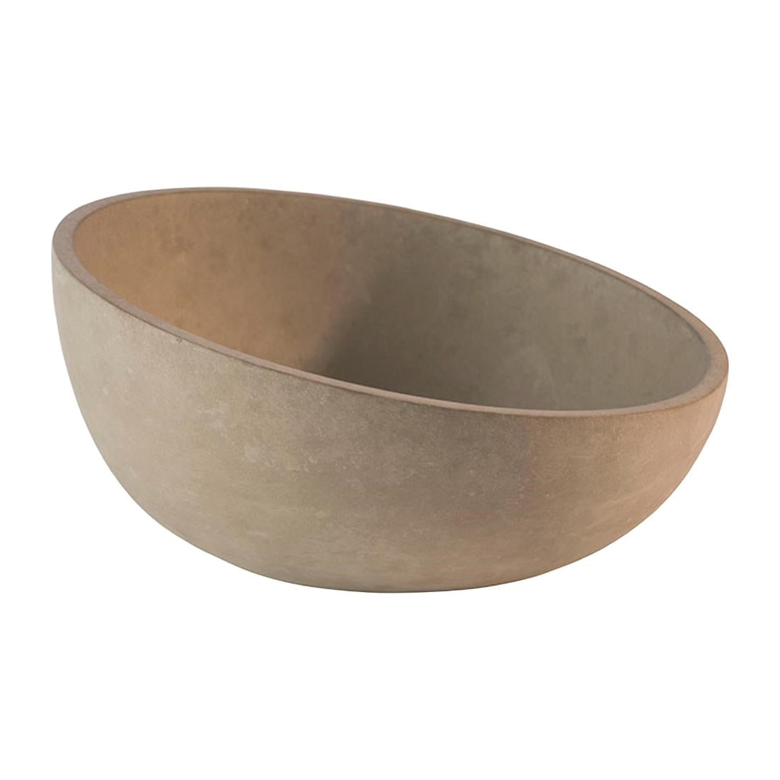 APS Element Sloping Bowl Concrete 220mm 1100ml - FD042  APS   