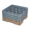 Cambro Camrack Beige 20 Compartments Max Glass Height 215mm - FD068  Cambro   