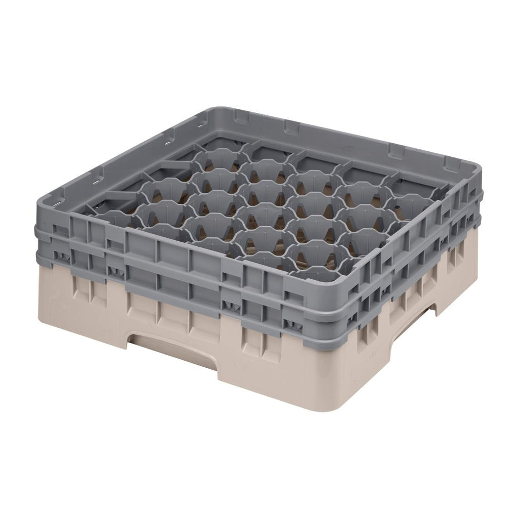Cambro Camrack Beige 30 Compartments Max Glass Height 133mm - FD074  Cambro   