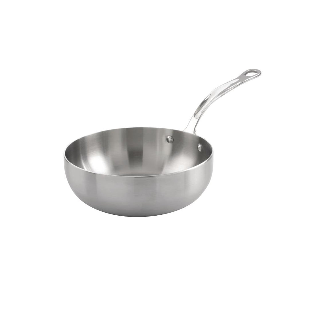 Samuel Groves Copper Core 5-ply Flared Sauté Pan 21cm - FD099  Samuel Groves   