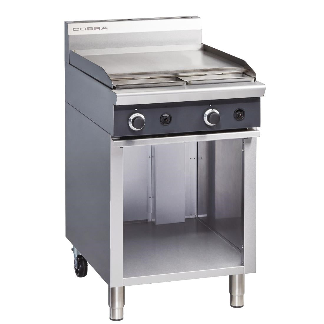 Blue Seal Cobra Freestanding Natural Gas Griddle C6B - FD140-N  Blue Seal   