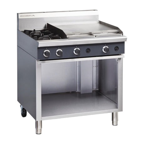Blue Seal Cobra Freestanding Natural Gas Hob with Griddle C9B - FD146-N  Blue Seal   