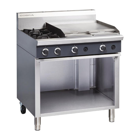 Blue Seal Cobra Freestanding LPG Hob with Griddle C9B - FD146-P  Blue Seal   