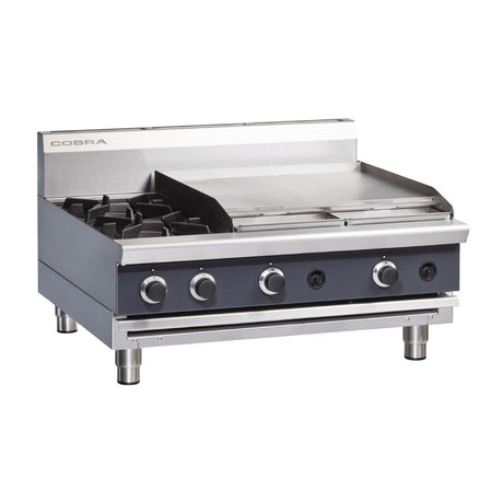 Blue Seal Cobra Countertop LPG Hob with Griddle C9B-B - FD147-P  Blue Seal   