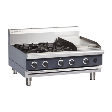 Blue Seal Cobra Countertop Natural Gas Hob with Griddle C9C-B - FD148-N  Blue Seal   