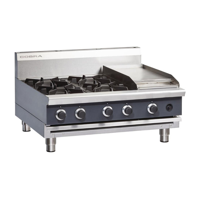 Blue Seal Cobra Countertop Natural Gas Hob with Griddle C9C-B - FD148-N  Blue Seal   