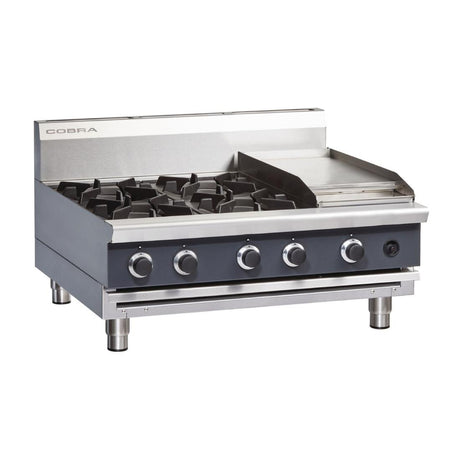 Blue Seal Cobra Countertop LPG Hob with Griddle C9C-B - FD148-P  Blue Seal   