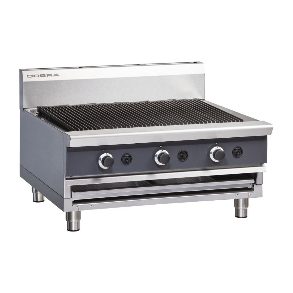Blue Seal Cobra Countertop Natural Gas Chargrill CB9-B - FD156-N Charcoal Grills Blue Seal