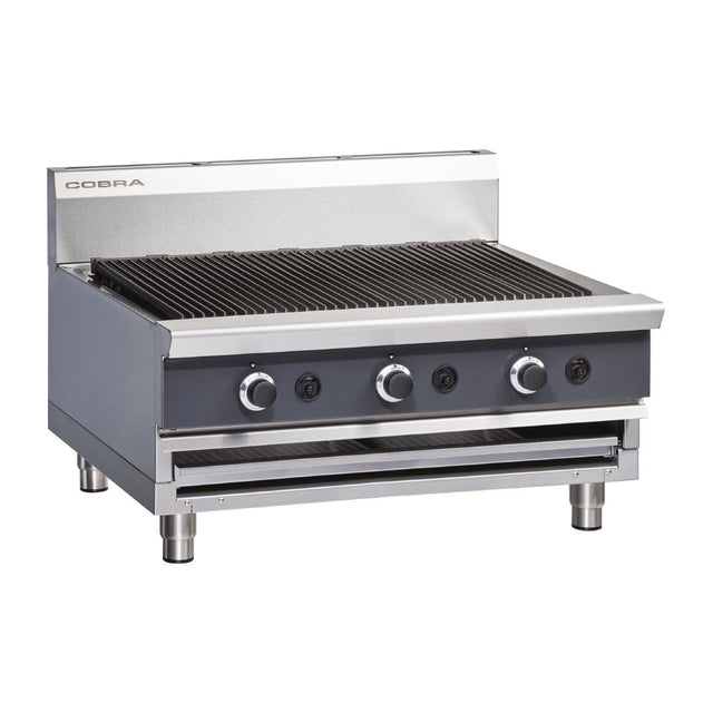 Blue Seal Cobra Countertop Natural Gas Chargrill CB9-B - FD156-N Charcoal Grills Blue Seal