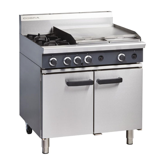 Blue Seal Cobra Natural Gas Oven Range with Griddle CR9B - FD160-N  Blue Seal   