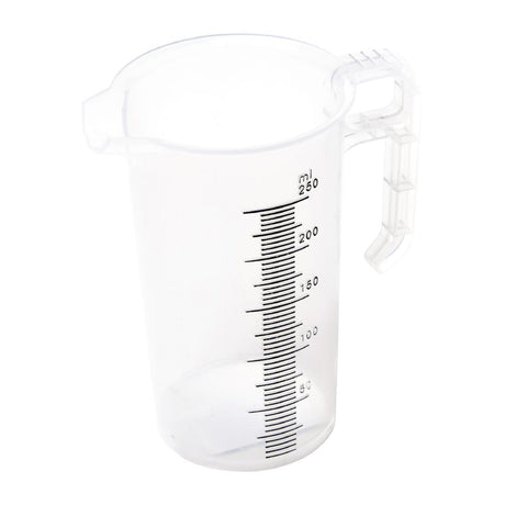 Pro-Measures Polypropylene Measuring Jug 250ml - FD324  Pro-Measures   