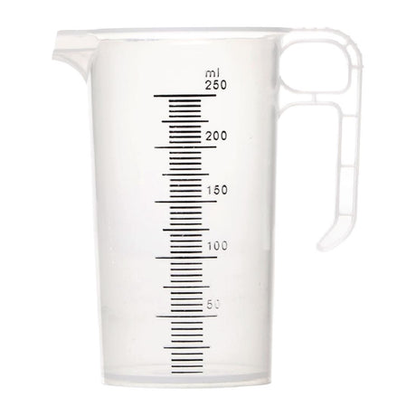 Pro-Measures Polypropylene Measuring Jug 250ml - FD324  Pro-Measures   