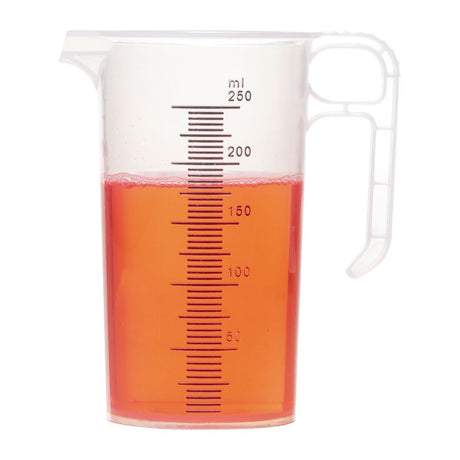 Pro-Measures Polypropylene Measuring Jug 250ml - FD324  Pro-Measures   