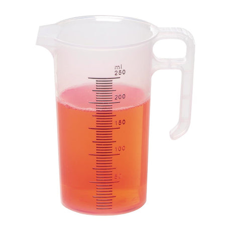 Pro-Measures Polypropylene Measuring Jug 250ml - FD324  Pro-Measures   
