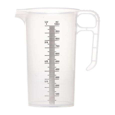 Pro-Measures Polypropylene Measuring Jug 1Ltr - FD326  Pro-Measures   