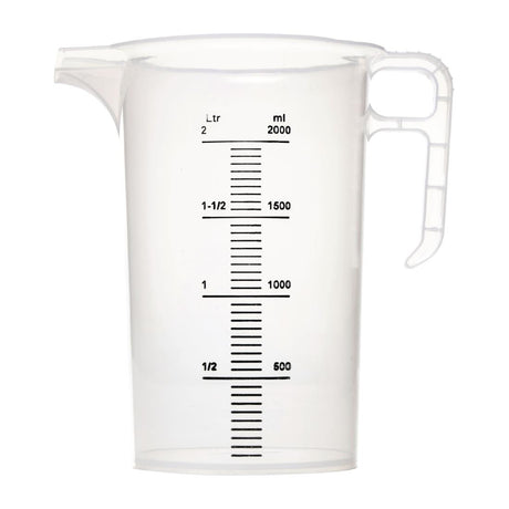 Pro-Measures Polypropylene Measuring Jug 2Ltr - FD327  Pro-Measures   