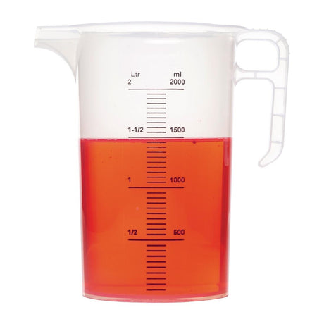 Pro-Measures Polypropylene Measuring Jug 2Ltr - FD327  Pro-Measures   
