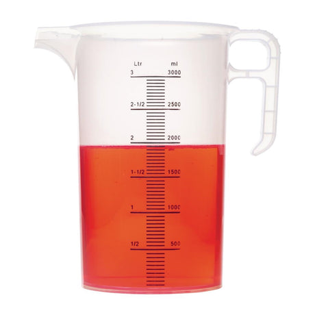 Pro-Measures Polypropylene Measuring Jug 3Ltr - FD328  Pro-Measures   