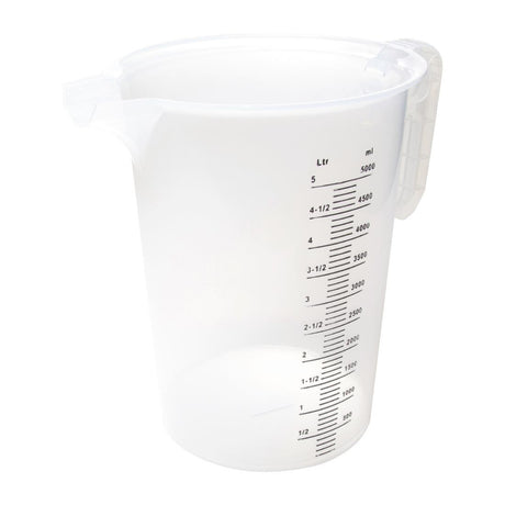 Pro-Measures Polypropylene Measuring Jug 5Ltr - FD329  Pro-Measures   