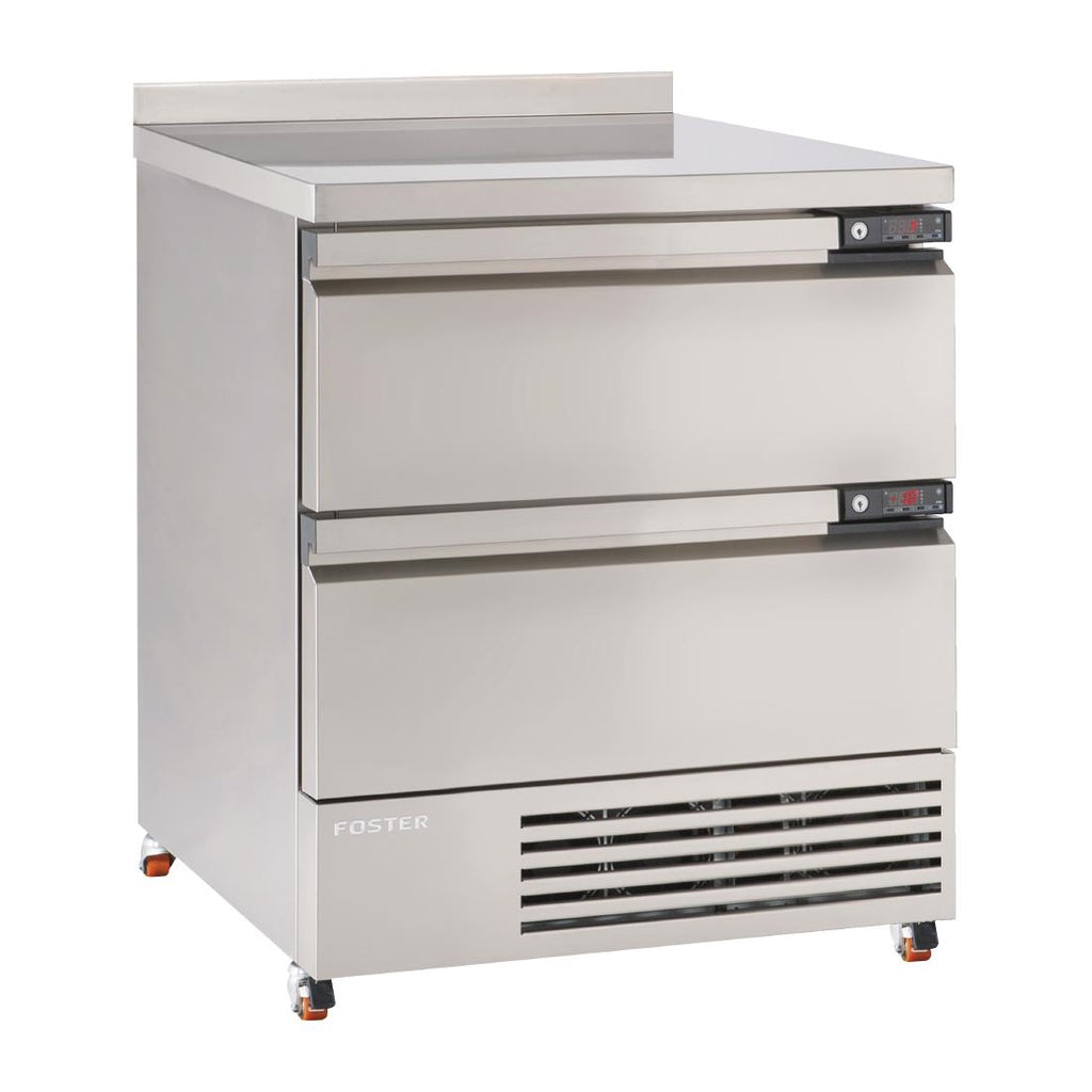 Foster FlexDrawer Counter with 2 Drawers and Splashback | FFC4-2 35-106 Foster Refrigerator