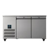Williams Jade Slimline Double Door Freezer Counter 244Ltr LJSC2-SA - FD357  Williams   