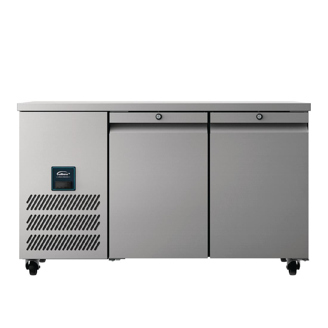Williams Jade Slimline Double Door Freezer Counter 244Ltr LJSC2-SA - FD357  Williams   