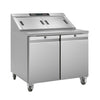 Williams Onyx Double Door Refrigerated Prep Counter 355Ltr CPC2-SS - FD366  Williams   