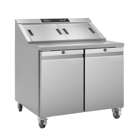 Williams Onyx Double Door Refrigerated Prep Counter 355Ltr CPC2-SS - FD366  Williams   