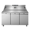 Williams Onyx 3 Door Refrigerated Prep Counter 616Ltr CPC3-SS - FD367  Williams   