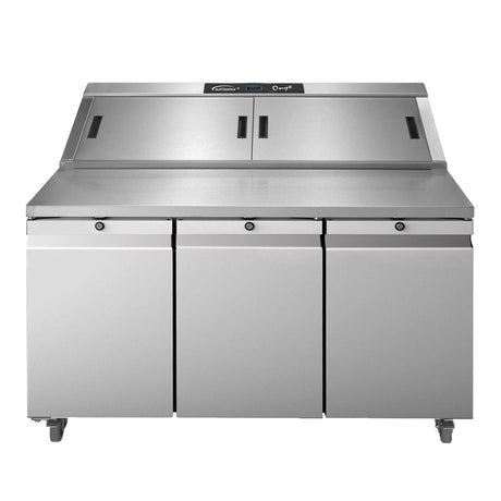Williams Onyx 3 Door Refrigerated Prep Counter 616Ltr CPC3-SS - FD367  Williams   