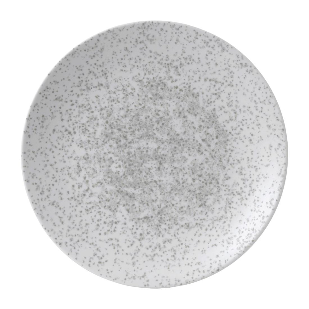 Churchill Art De Cuisine Menu Shades Coupe Plates Caldera Chalk White 289mm (Pack of 6) - FD805 Plates Churchill