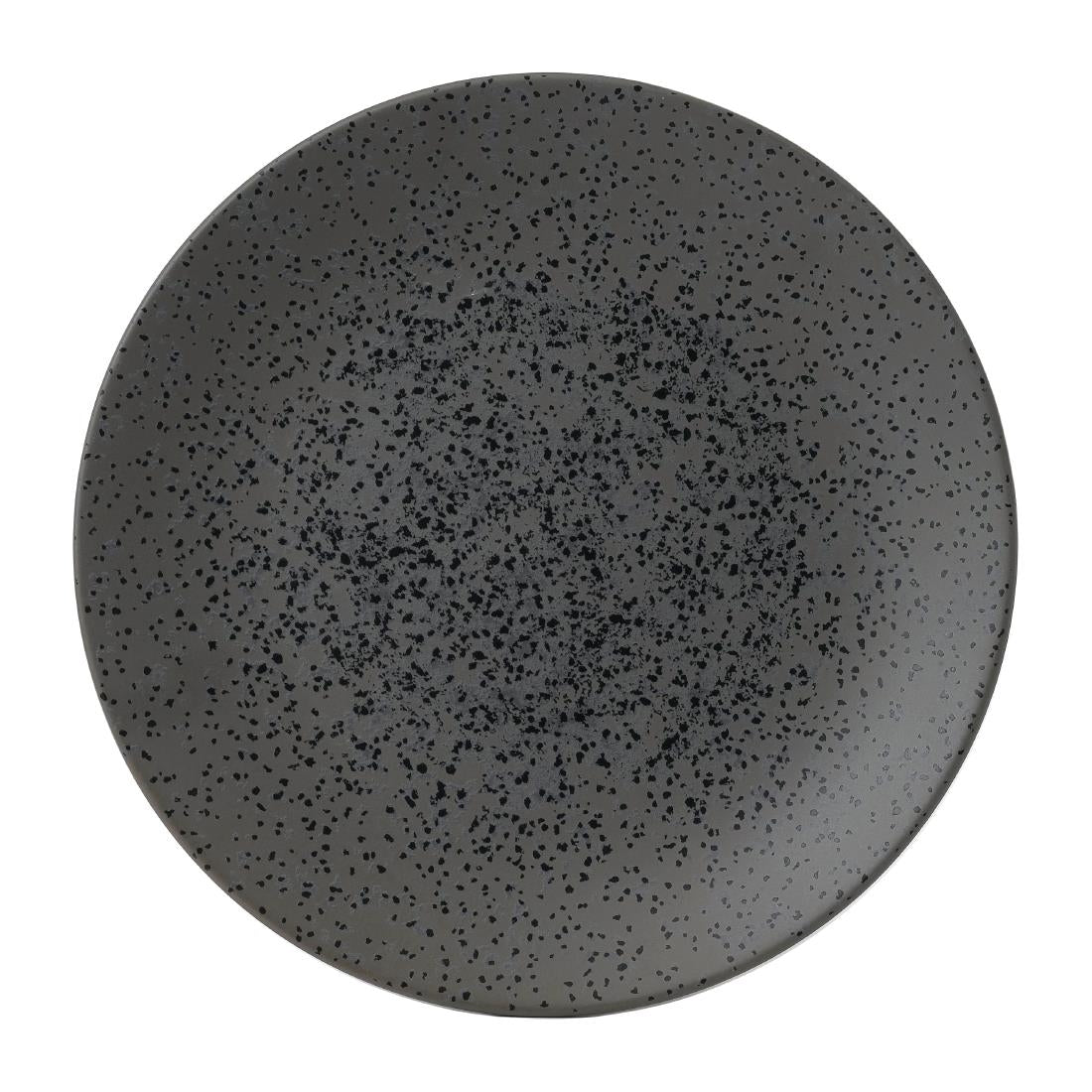 Churchill Art De Cuisine Menu Shades Coupe Plates Caldera Flint Grey 289mm (Pack of 6) - FD807 Plates Churchill