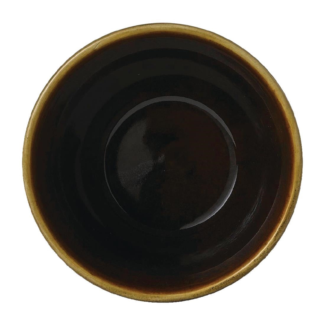 Churchill Super Vitrified Nourish Black Onyx Two Tone Chip Mugs 291ml (Pack of 12) - FD816 Churchill Super Vitrified Churchill   