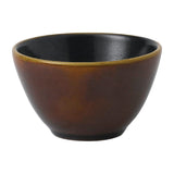 Churchill Super Vitrified Nourish Cinnamon Brown Two Tone Deep Bowls 102mm (Pack of 12) - FD820 Bowls Churchill