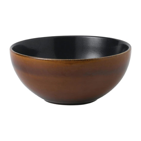 Churchill Nourish Noodle Bowl Cinnamon Brown Two Tone 183mm (Pack of 6) - FD821 Bowls Churchill