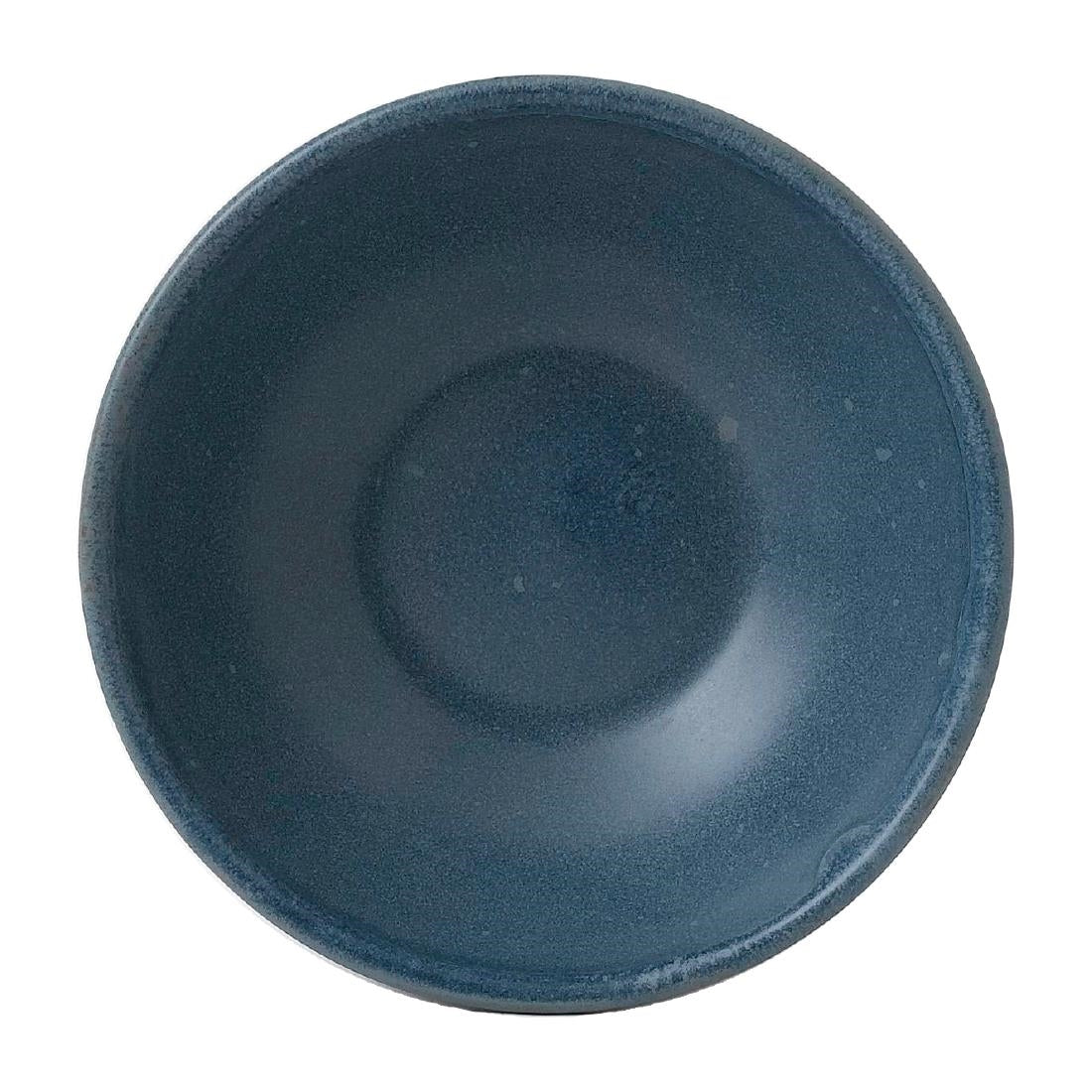 Churchill Super Vitrified Nourish Oslo Contour Shallow Bowl Blue 116mm (Pack of 12) - FD823 Bowls Churchill