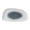 Churchill Raku Geo Plates Topaz Blue 346x171mm (Pack of 6) - FD832 Plates Churchill