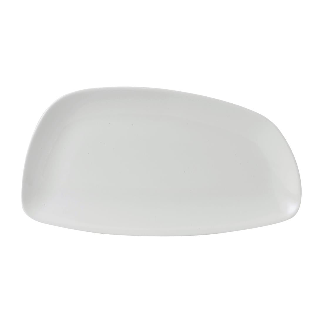 Churchill Geo Plates White 346x171mm (Pack of 6) - FD834 Plates Churchill