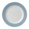 Churchill Isla Spinwash Profile Footed Plates Ocean Blue 232mm (Pack of 12) - FD838 Plates Churchill
