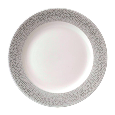 Churchill Isla Spinwash Profile Footed Plates Shale Grey 260mm (Pack of 12) - FD839 Plates Churchill
