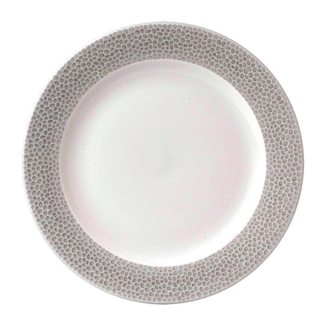 Churchill Isla Spinwash Profile Footed Plates Shale Grey 232mm (Pack of 12) - FD840 Plates Churchill