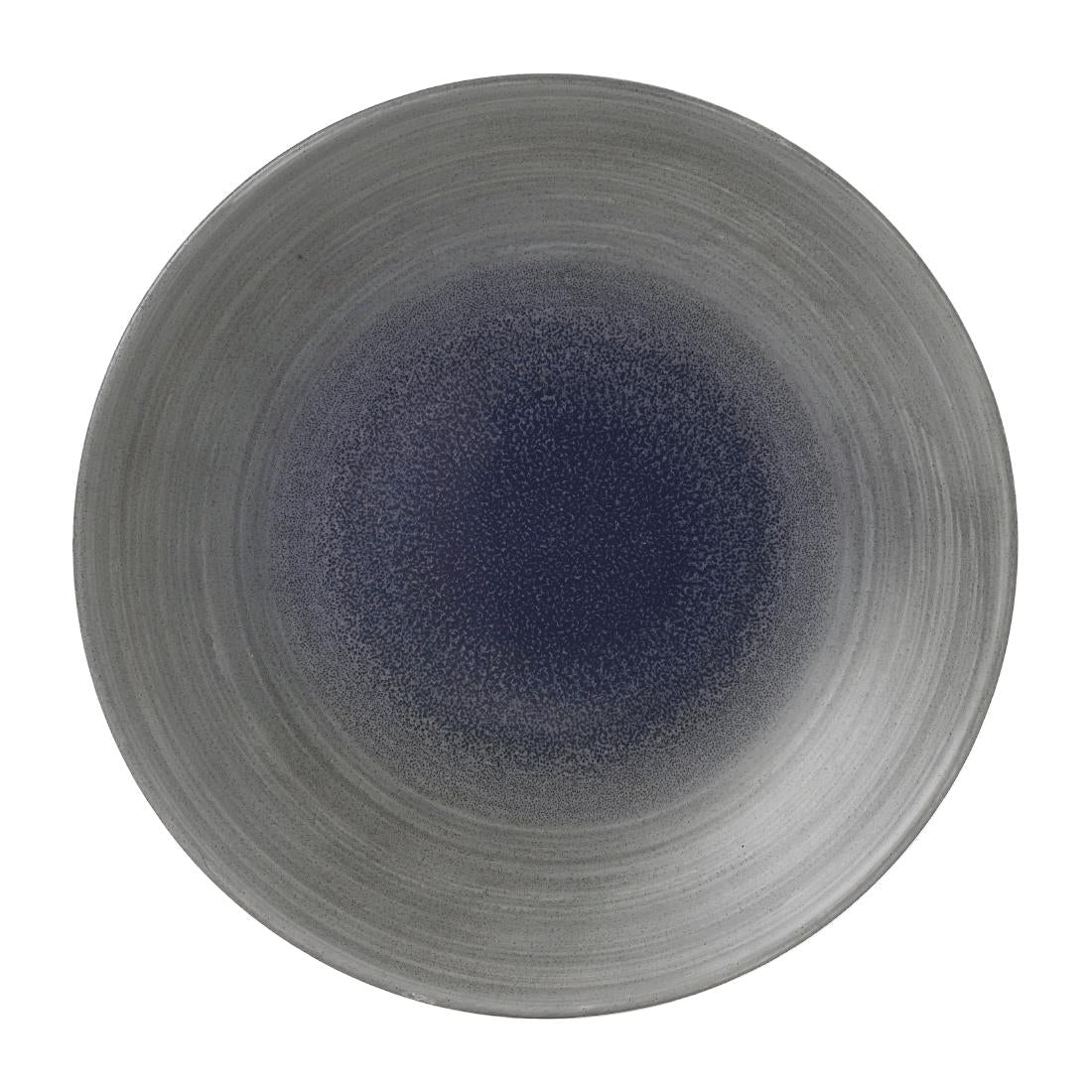 Churchill Stonecast Aqueous Grey Evolve Coupe Plate 11.25" (Box 12) (Direct) - FD850 Plates Churchill